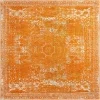 prismatico medallon en naranja
