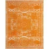 prismatico medallon en naranja