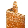 prismatico medallon en naranja