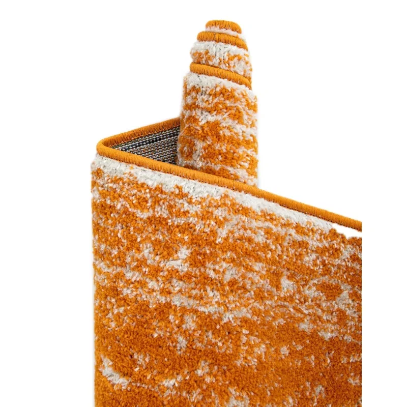prismatico medallon en naranja