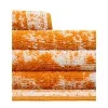 prismatico medallon en naranja