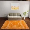 prismatico medallon en naranja