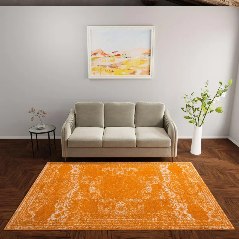 prismatico medallon en naranja