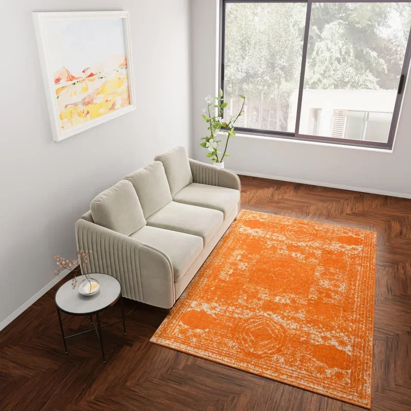 prismatico medallon en naranja