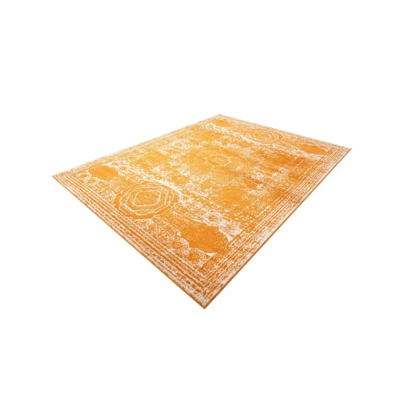 prismatico medallon en naranja