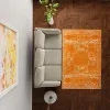 prismatico medallon en naranja