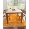 prismatico medallon en naranja