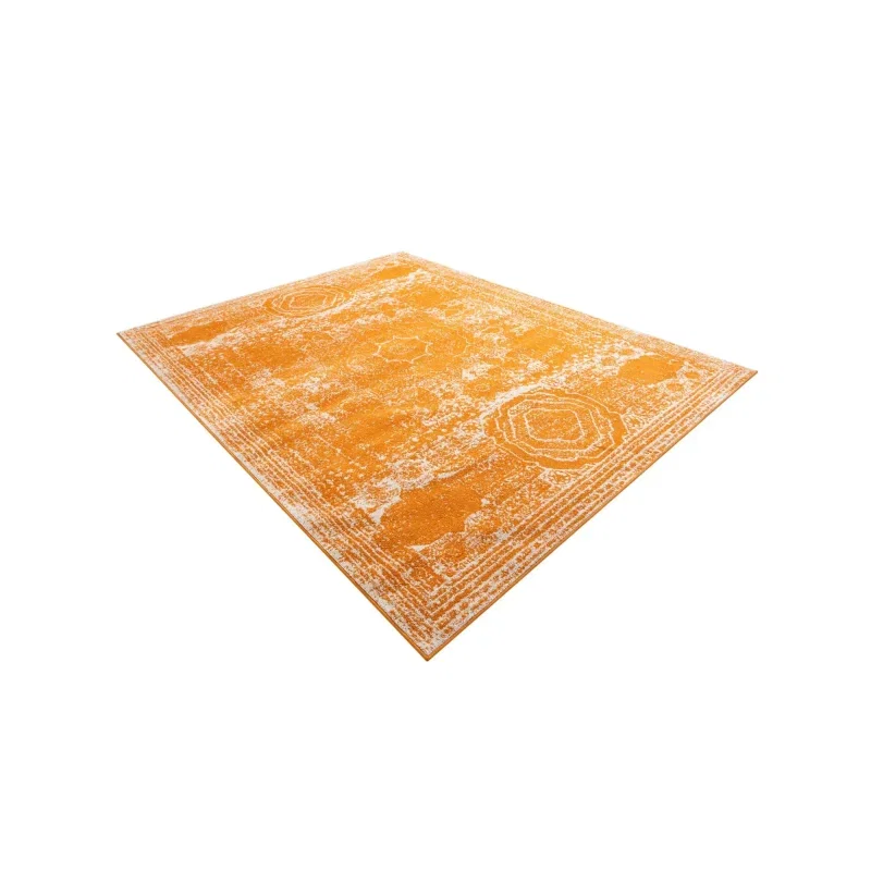 prismatico medallon en naranja