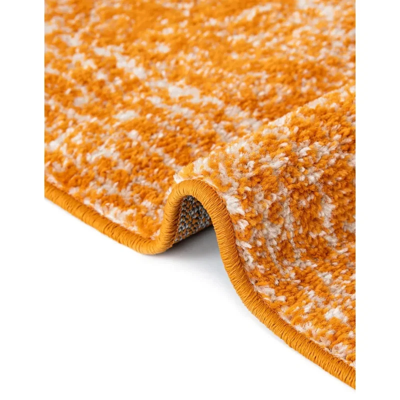 prismatico medallon en naranja