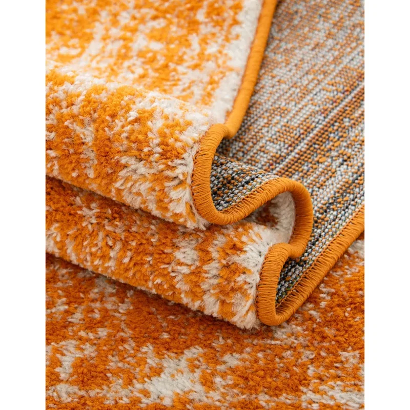 prismatico medallon en naranja
