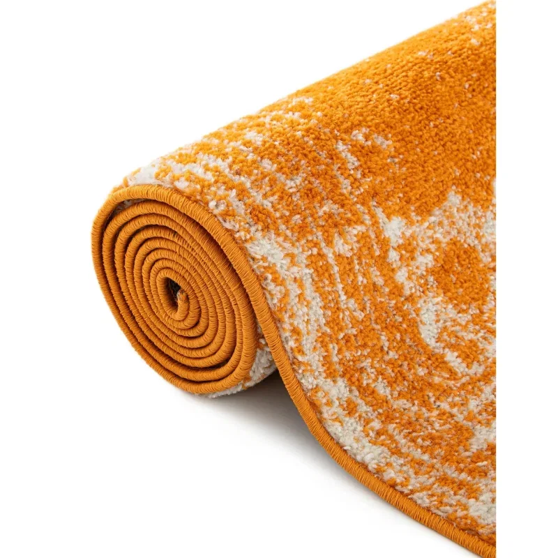 prismatico medallon en naranja
