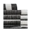 rayas exterior geometrico en gris carbon