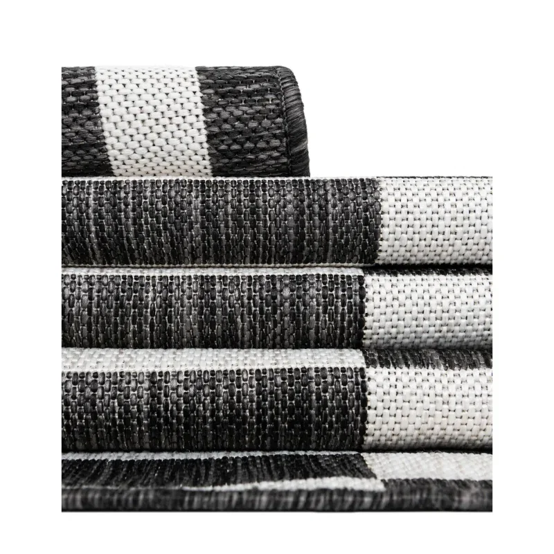rayas exterior geometrico en gris carbon
