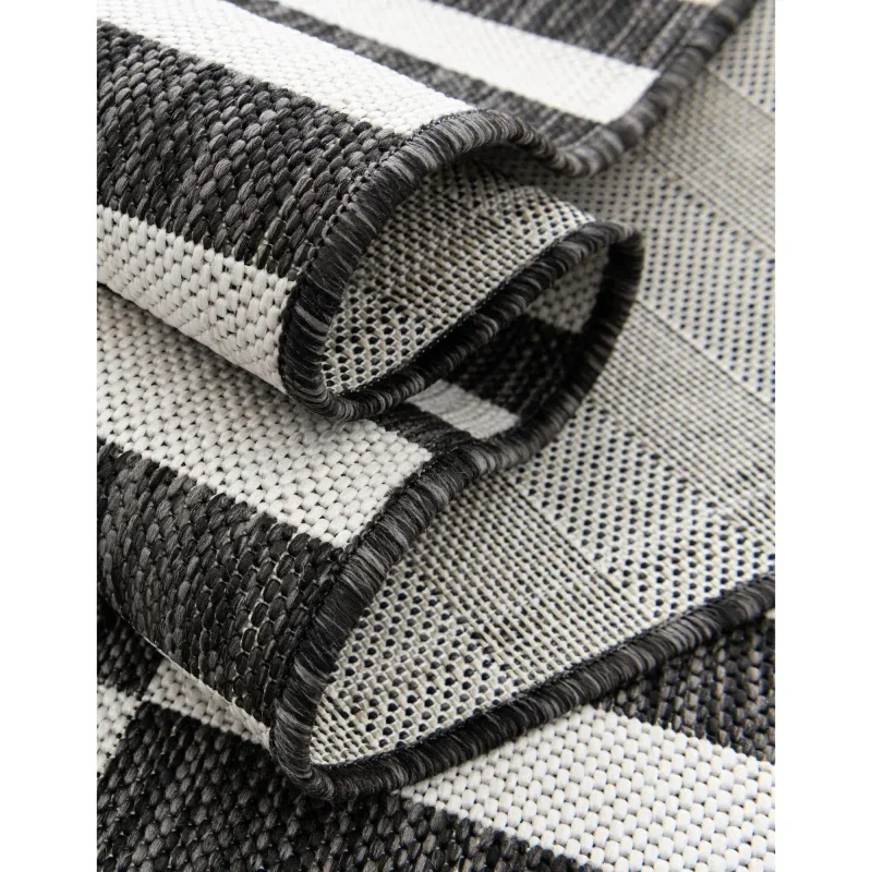 rayas exterior geometrico en gris carbon