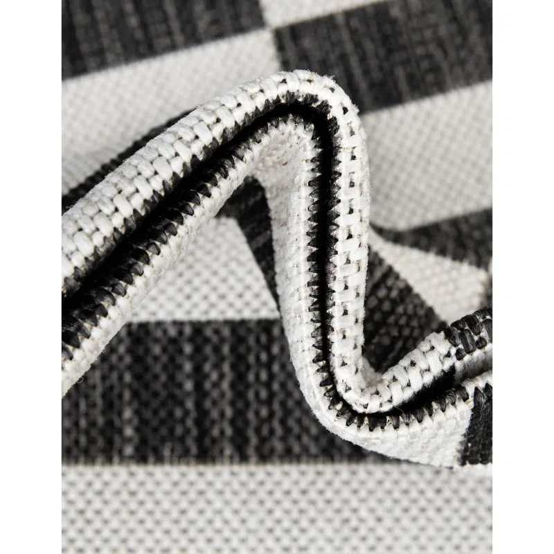 rayas exterior geometrico en gris carbon