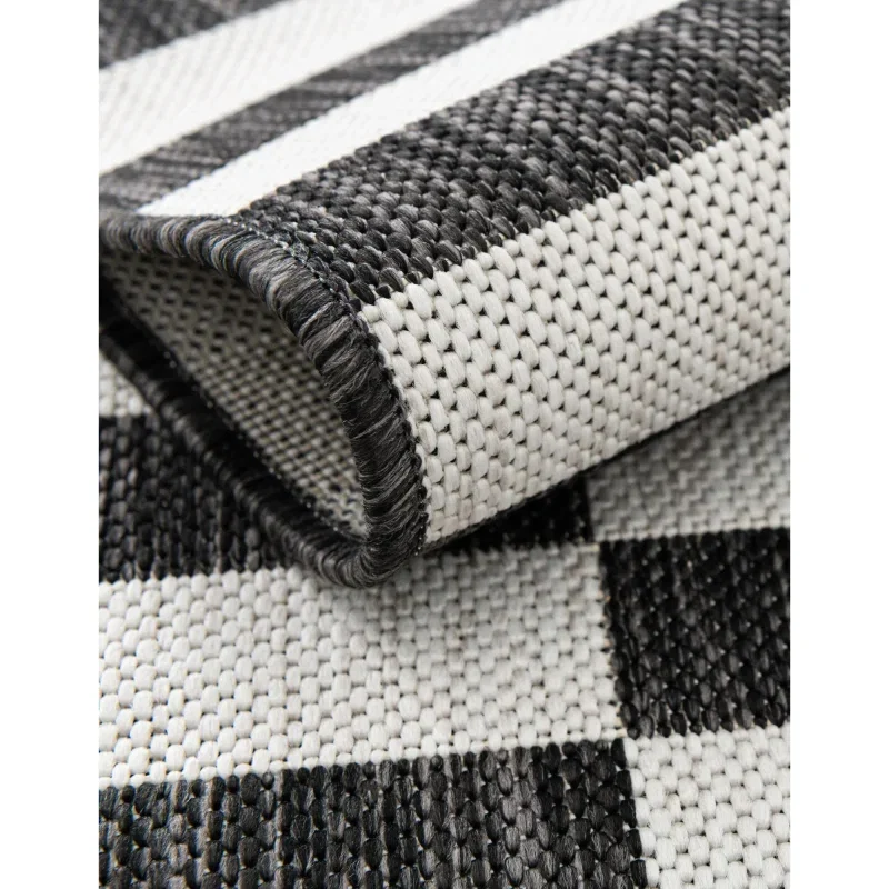 rayas exterior geometrico en gris carbon