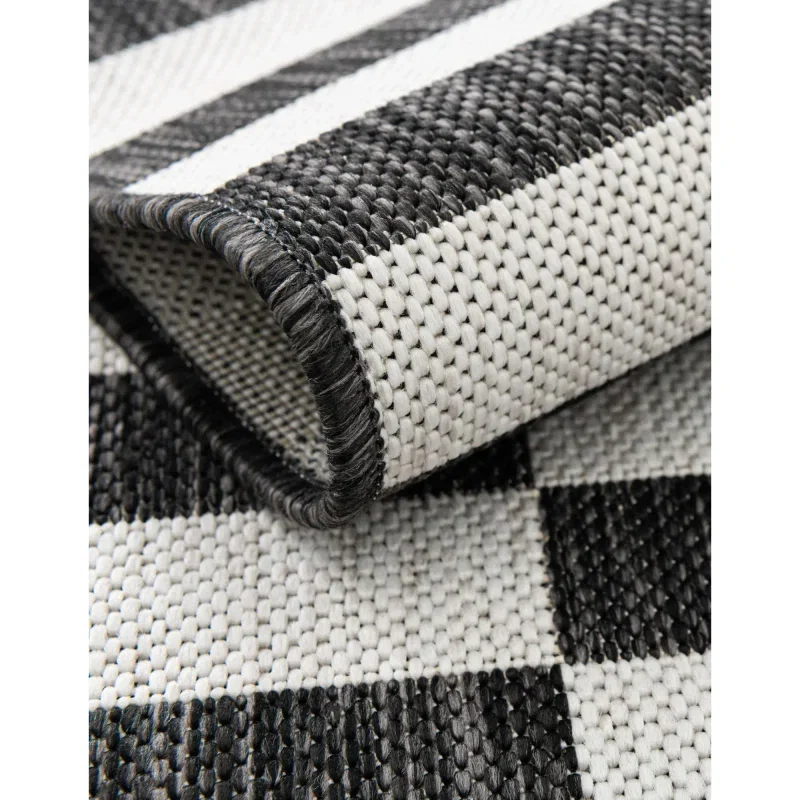 rayas exterior geometrico en gris carbon