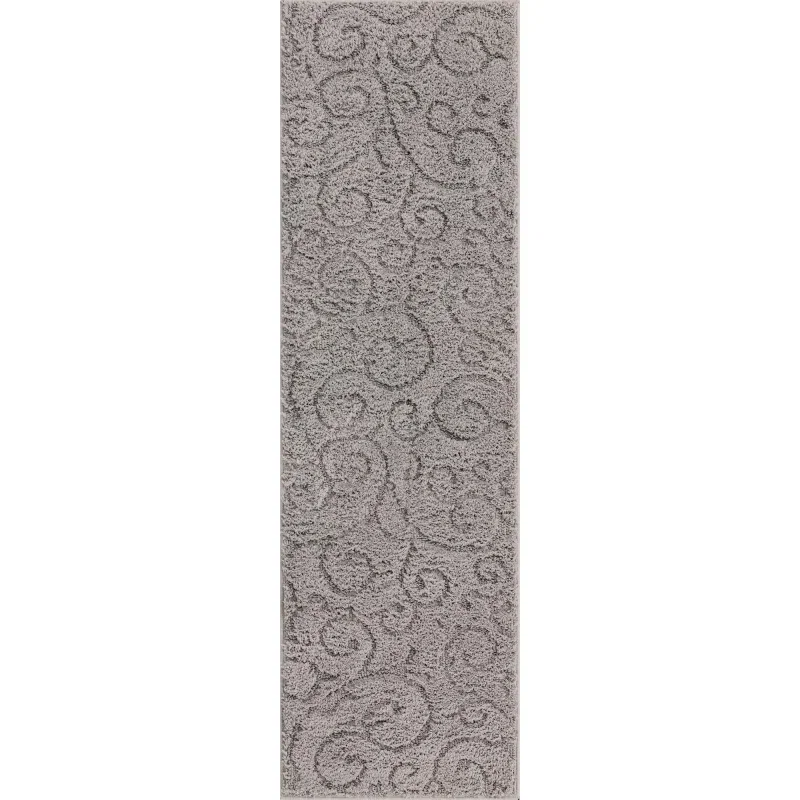 shag miami damasco en gris claro