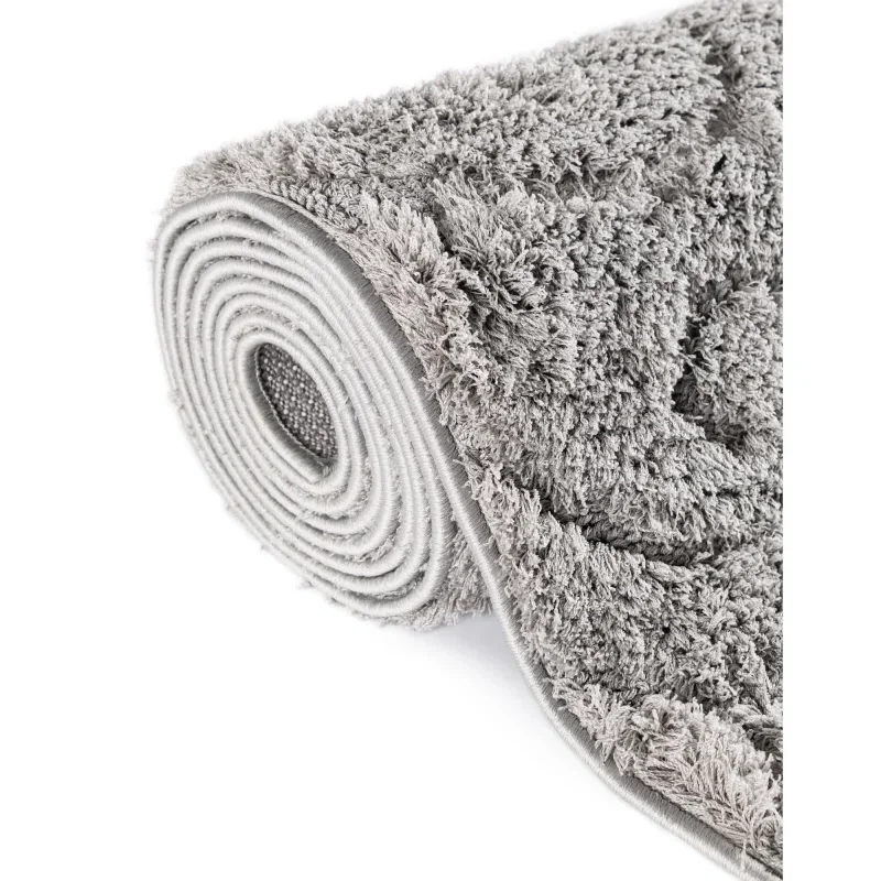 shag miami damasco en gris claro