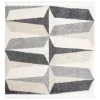 shag nordico facetas en gris