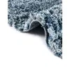 shag nordico jaspeado en azul