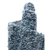 shag nordico jaspeado en azul