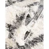 shag nordico rombos en marfil