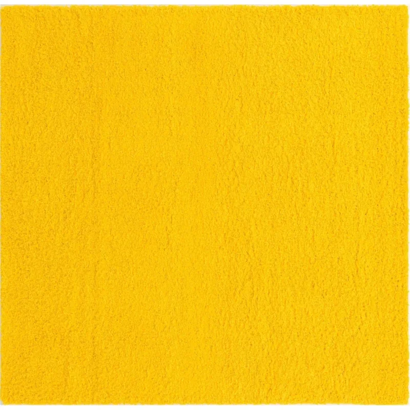 shag solido en amarillo solar