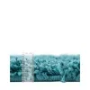 Tapete Shag Solido en Azul Aqua