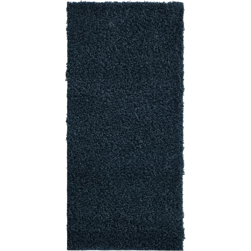 shag solido en azul zafiro
