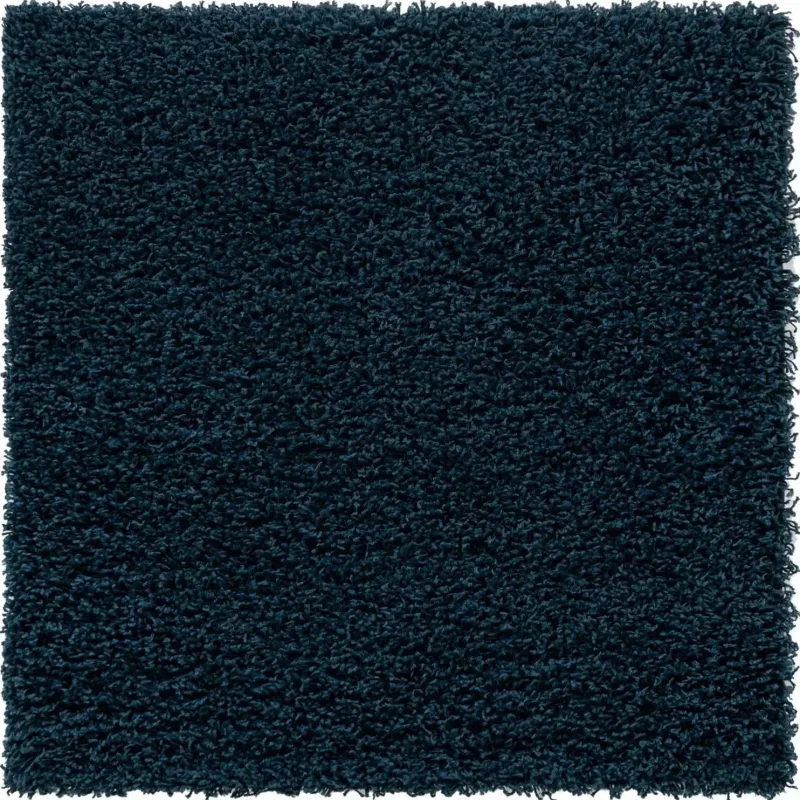 shag solido en azul zafiro