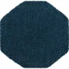 shag solido en azul zafiro
