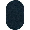 Tapete Shag Solido en Azul Zafiro