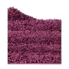 Tapete Shag Solido en Morado Berenjena