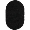 shag solido en negro