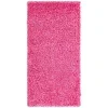 Tapete Shag Solido en Rosa Chicle