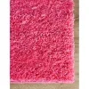 shag solido en rosa chicle
