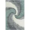 shag tacto abstracto en verde salvia