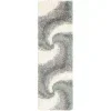shag tacto abstracto en verde salvia