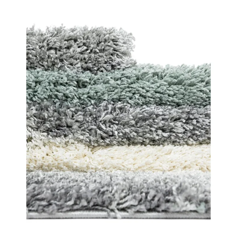 shag tacto abstracto en verde salvia