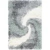 shag tacto abstracto en verde salvia