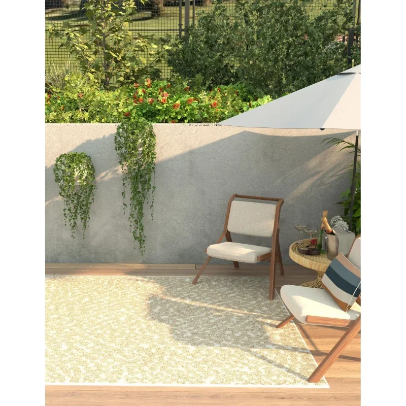 sinfonia exterior animal print en beige