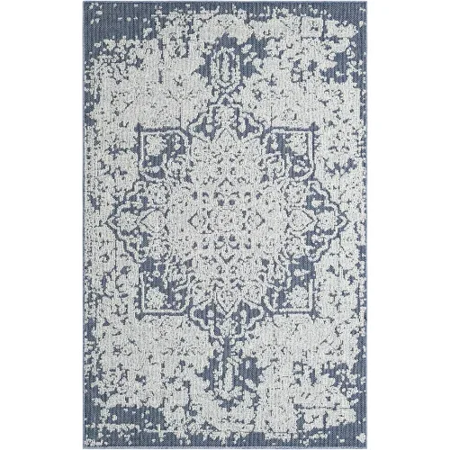 sinfonia exterior medallon en azul