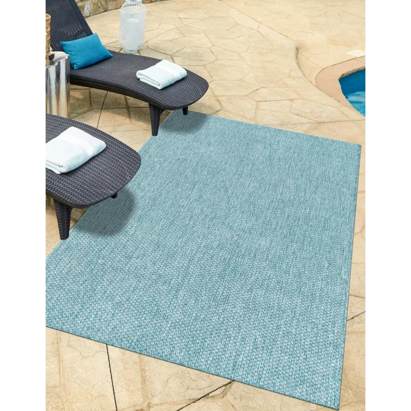 solido exterior en aqua
