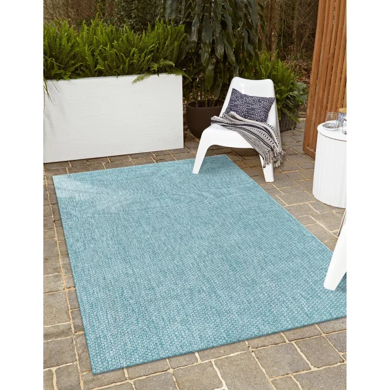 solido exterior en aqua