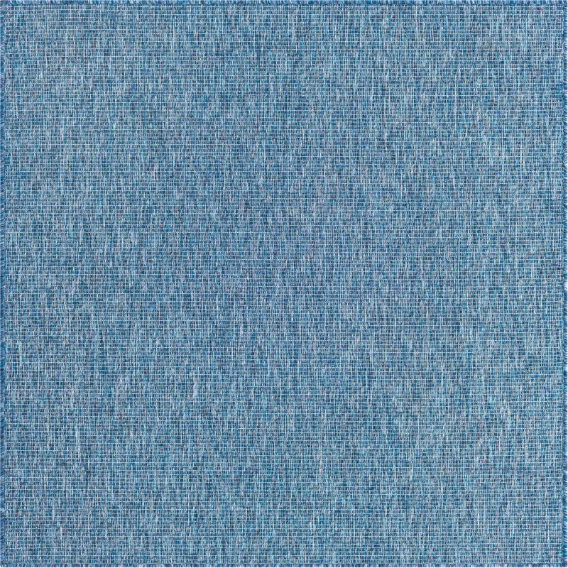 Tapete Solido Exterior en Azul