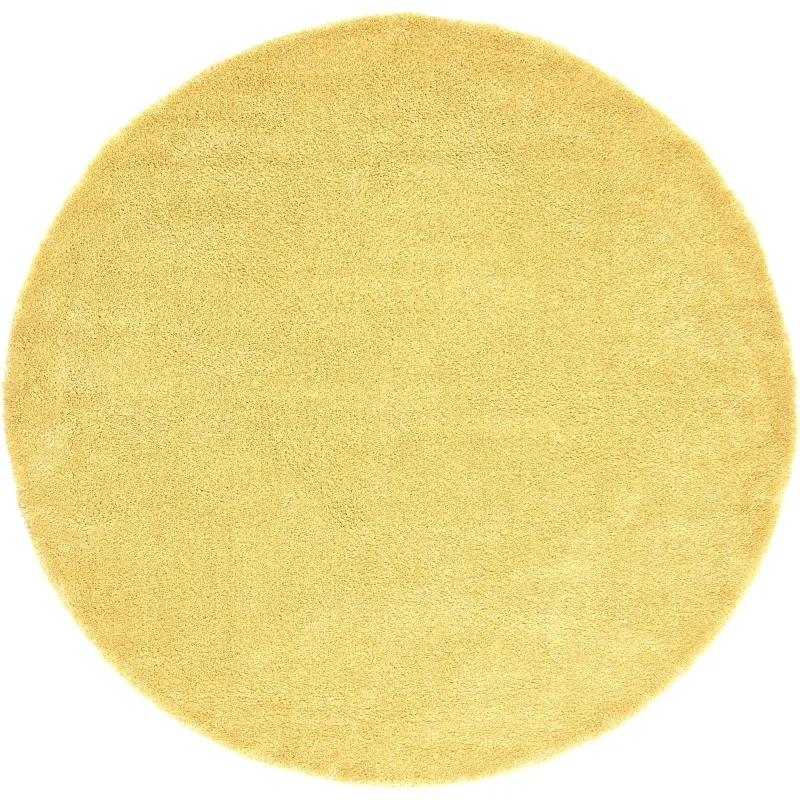 Tapete Solitario Liso en Amarillo