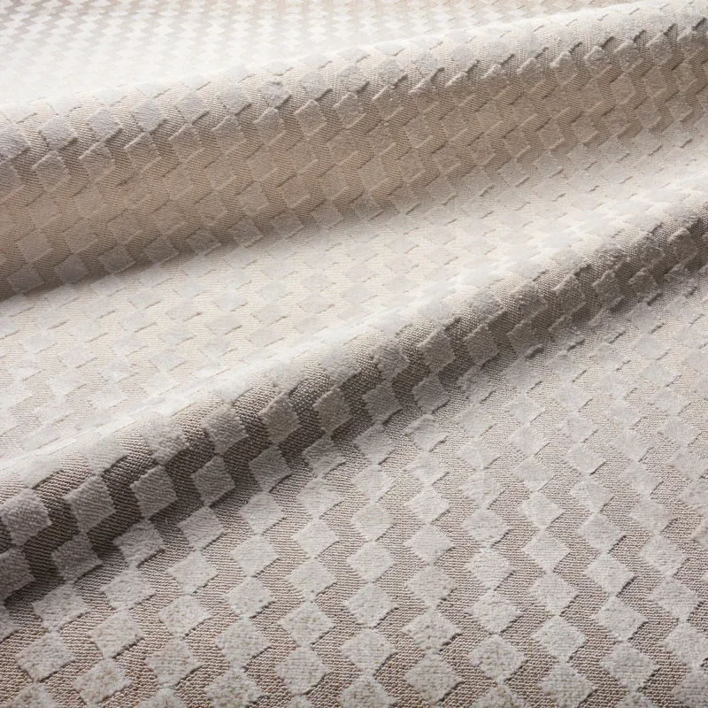 Tapete Sosiego Ombré Geométrico en Crema y Café