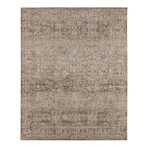 Tapete Susurro Ikat Teñido Vintage en Gris