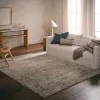 Tapete Susurro Ikat Teñido Vintage en Gris